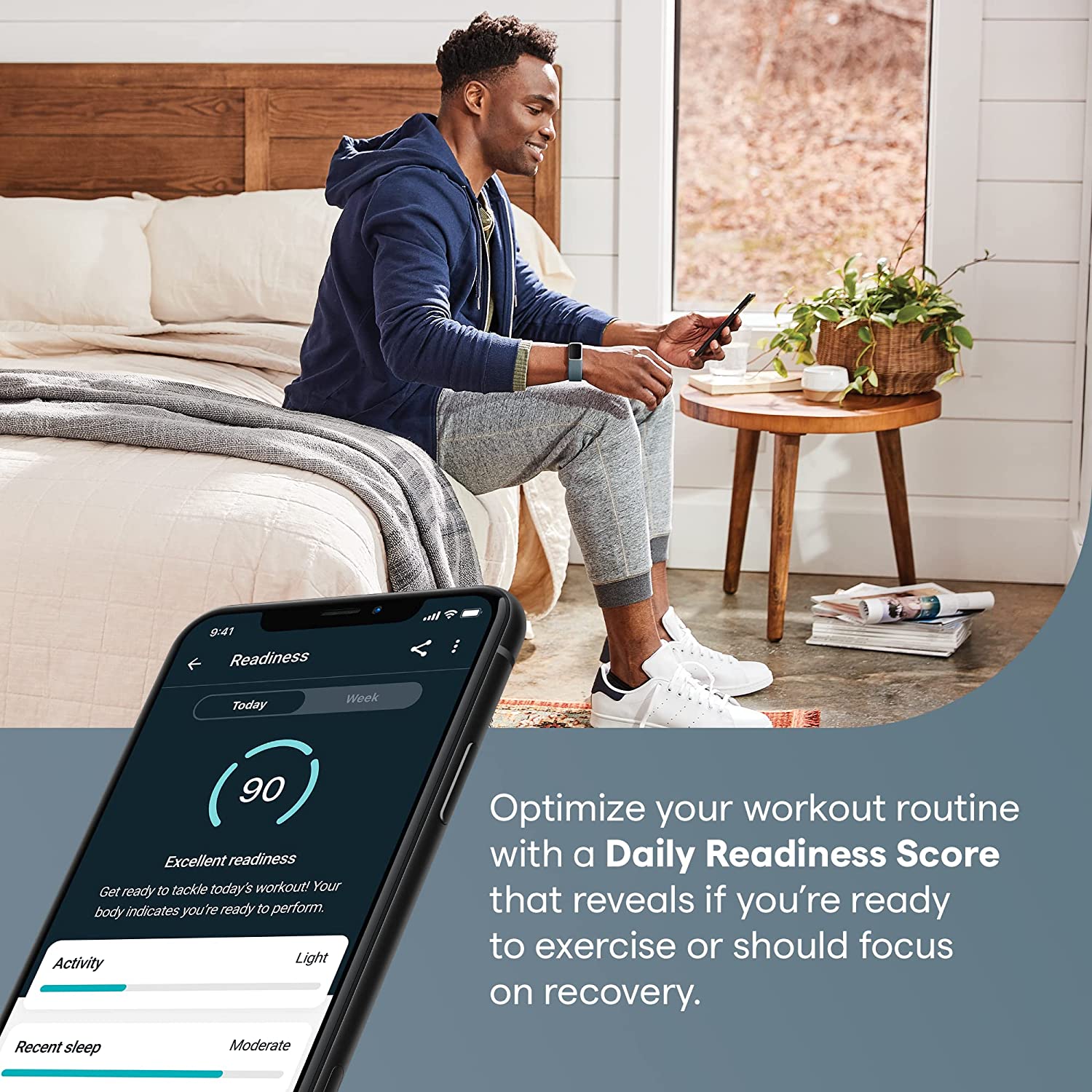 Fitbit Charge 5 Advanced Fitness & Health Tracker with Built-in GPS, Stress Management Tools, Sleep Tracking, 24/7 Heart Rate and More, Lunar White/Soft Gold, One Size (S &L Bands Included)