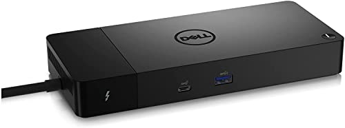 Dell WD22TB4 Thunderbolt 4 Dock - 2 Thunderbolt 4 Ports, Up to 5120 x 2880 Video Res, HDMI 2.0, DP 1.4, USB-C, USB-A, Gigabit Ethernet LAN Port