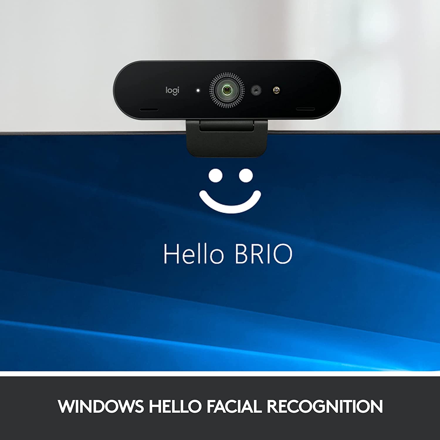 Logitech BRIO – Ultra HD Webcam for Video Conferencing, Recording, and Streaming