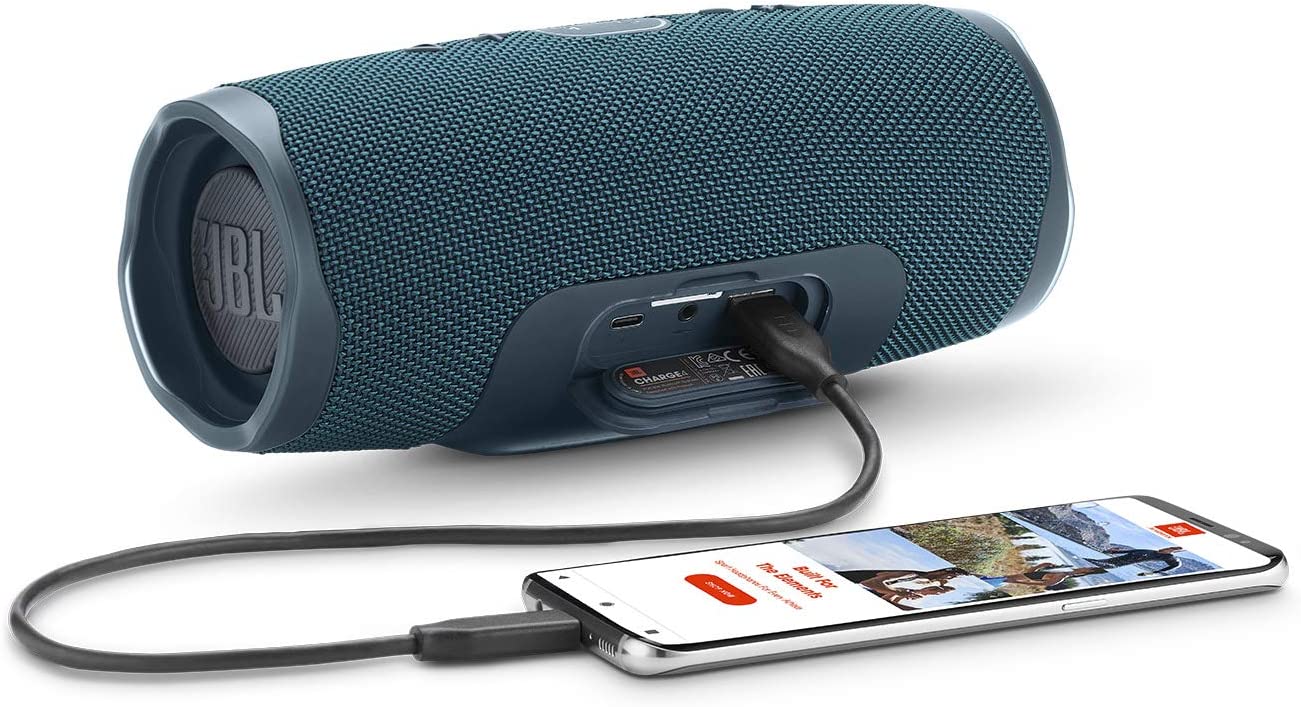 JBL Charge 4 - Waterproof Portable Bluetooth Speaker - Blue