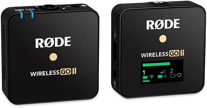 RØDE Microphones GO II Wireless Microphone System, Black (WIGOIIS)