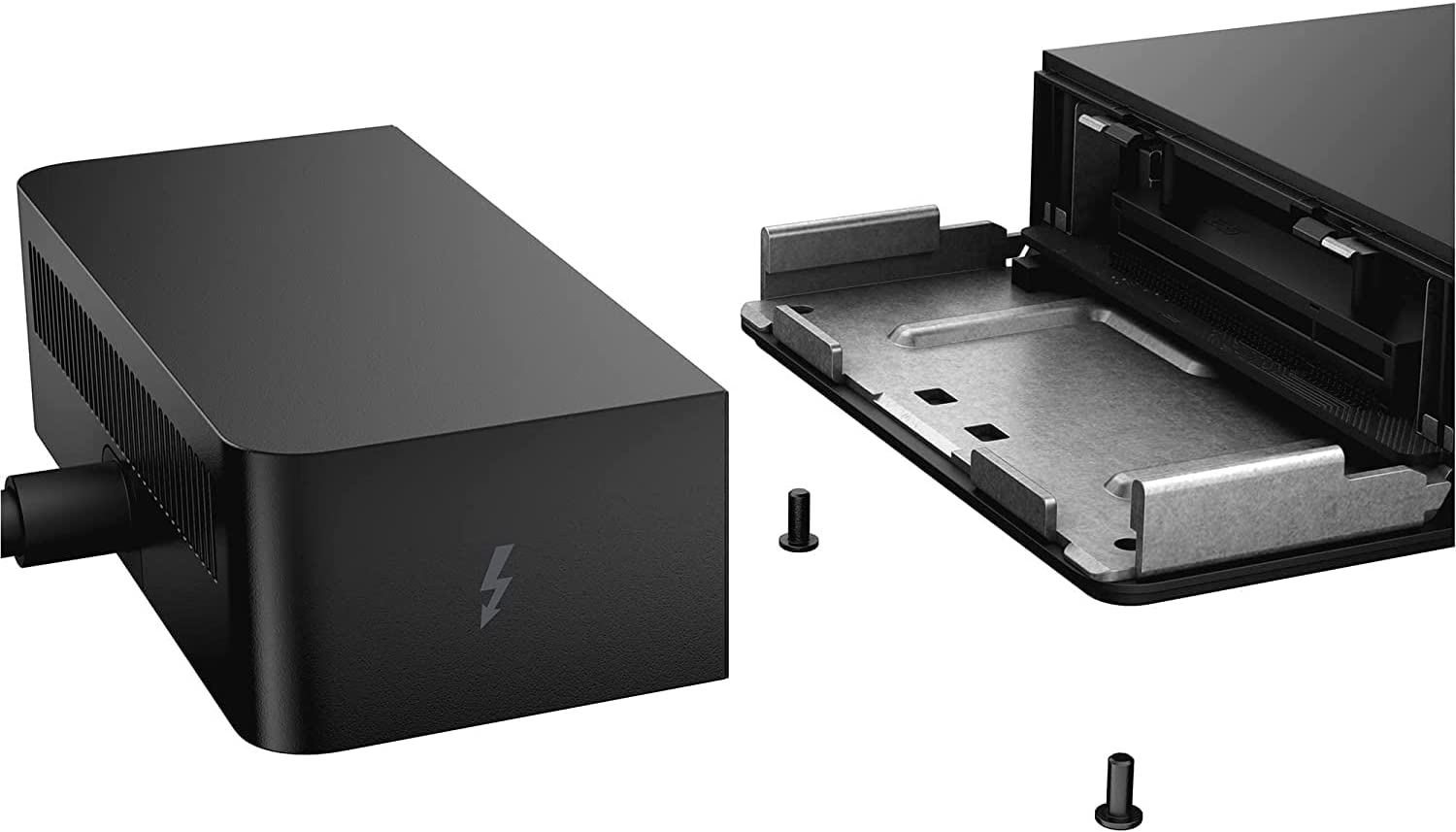 Dell WD22TB4 Thunderbolt 4 Dock - 2 Thunderbolt 4 Ports, Up to 5120 x 2880 Video Res, HDMI 2.0, DP 1.4, USB-C, USB-A, Gigabit Ethernet LAN Port