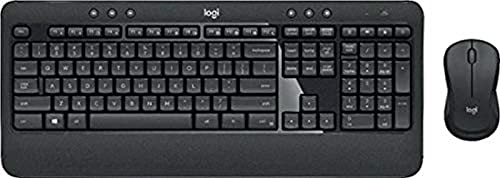 Logitech MK540 Advanced Wireless Keyboard and Wireless M310 Mouse Combo — Full Size Keyboard and Mouse, Long Battery Life, Hot Keys, (MK540)