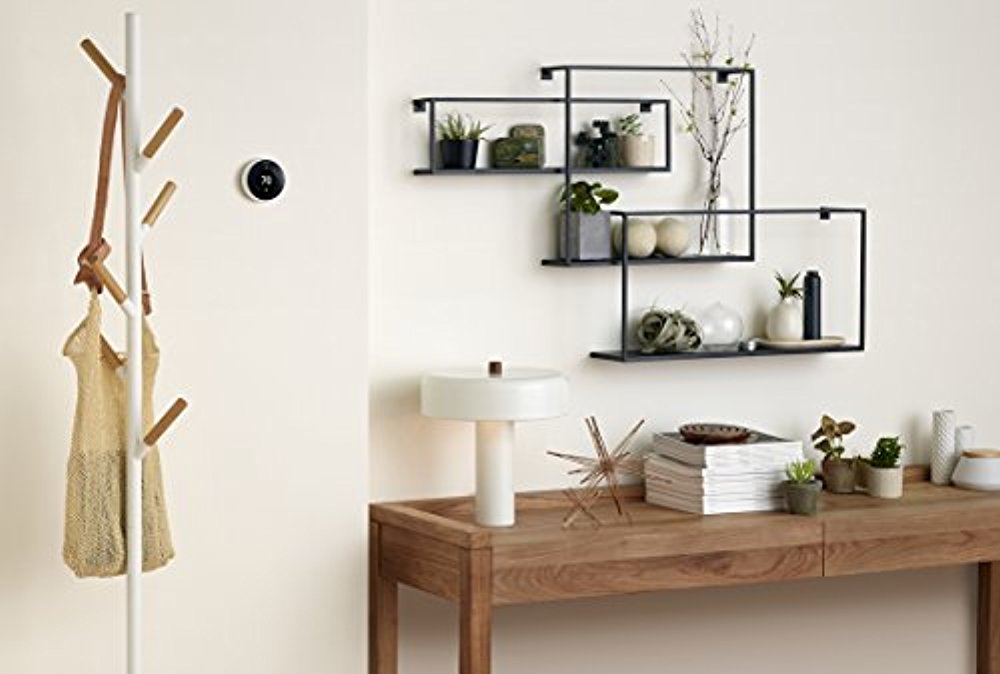 Nest Learning Thermostat 3rd Generation, White, Works with Amazon Alexa