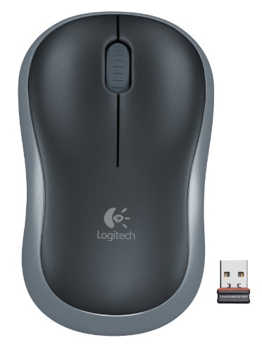 Logitech Wireless Mouse M185 - Swift Gray (910-002225)