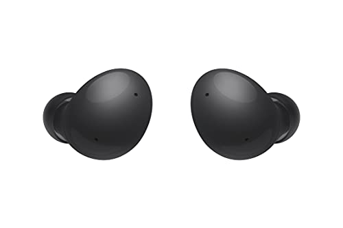 SAMSUNG Galaxy Buds 2 True Wireless Earbuds Noise Cancelling Ambient Sound Bluetooth Lightweight Comfort Fit Touch Control US Version, Black Graphite