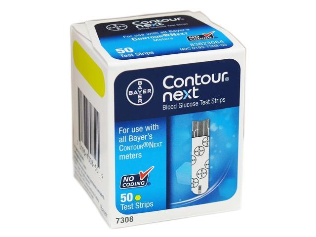 Contour-next Bayer Blood Glucose Test Strips