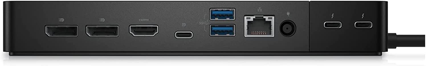 Dell WD22TB4 Thunderbolt 4 Dock - 2 Thunderbolt 4 Ports, Up to 5120 x 2880 Video Res, HDMI 2.0, DP 1.4, USB-C, USB-A, Gigabit Ethernet LAN Port